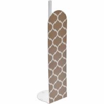 Escal Freestanding Toilet Paper Holder - Elegant Moroccan Pattern, Holds 4 Rolls - $16.99