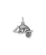 Authentic 925 Sterling Silver 3D Chill Chameleon Women&#39;s Bracelet Charm - €61,82 EUR