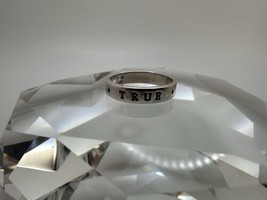 Vintage Bob Siemon Design Sterling Silver True Love Waits Ring Size 6.25 - £30.61 GBP