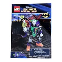 Lego 4527 DC Universe Super Heroes The Joker Instruction Manual ONLY - £3.12 GBP