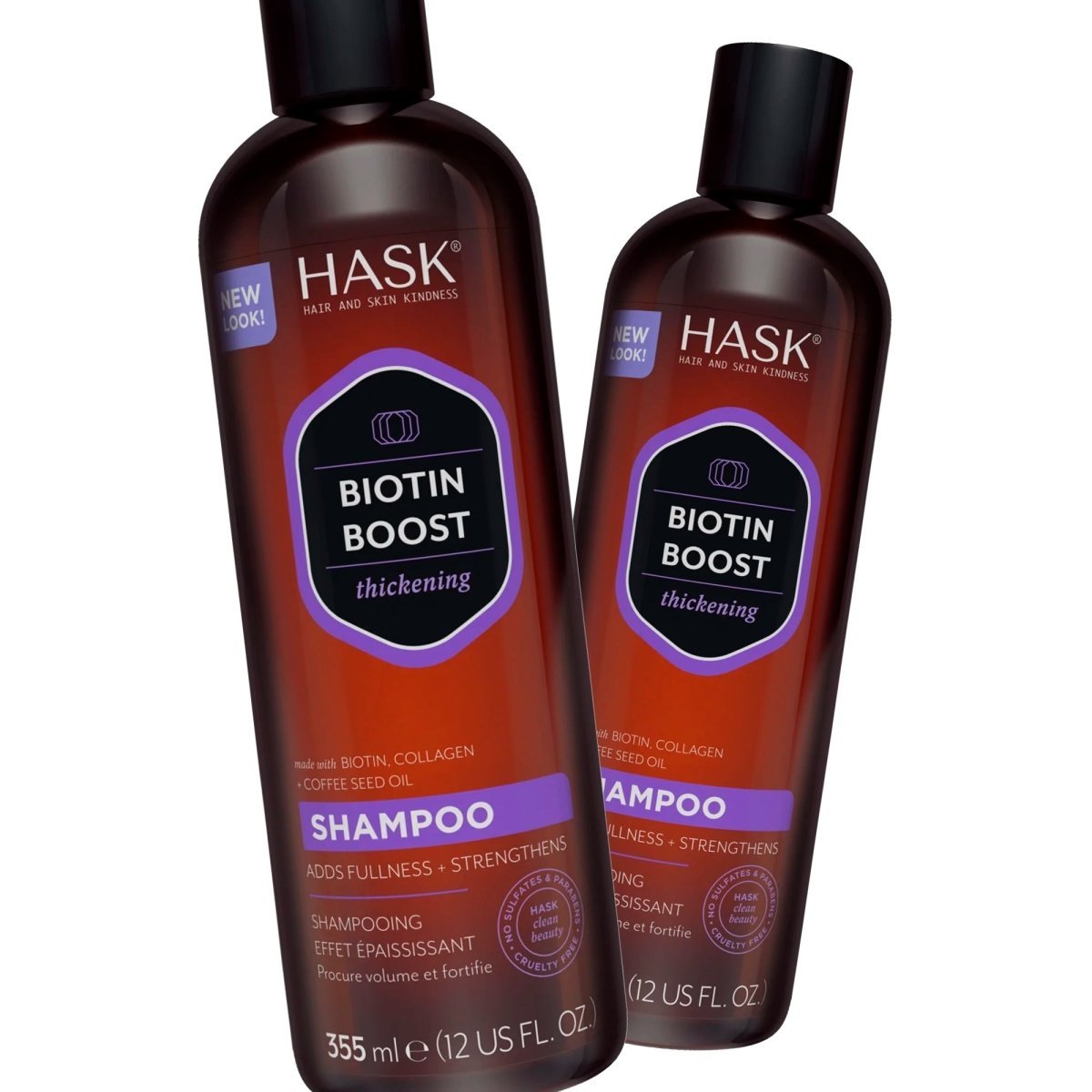 Hask Biotin Boost Thickening Shampoo, 12 fl oz - Pack of 2 - $18.75