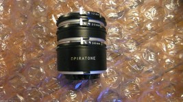 Vintage SPIRATONE 3 Piece Lens Extension Set 12mm 20mm 36mm Minolta MD Mount - £19.53 GBP