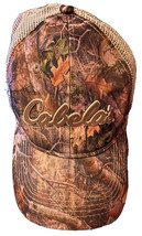 Cabelas Camo Hat Mesh One Size Fits Most Adjustable Back Strap Ball Cap - £7.59 GBP