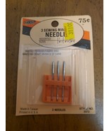 Pentapco Sewing Machine Needles 3 Needles New in Original Package #11, #... - $6.76