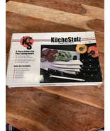 KUCHESTOLZ Precision Crafted Cutlery 6 Piece Set + Cutting Board NEW SET - $14.03