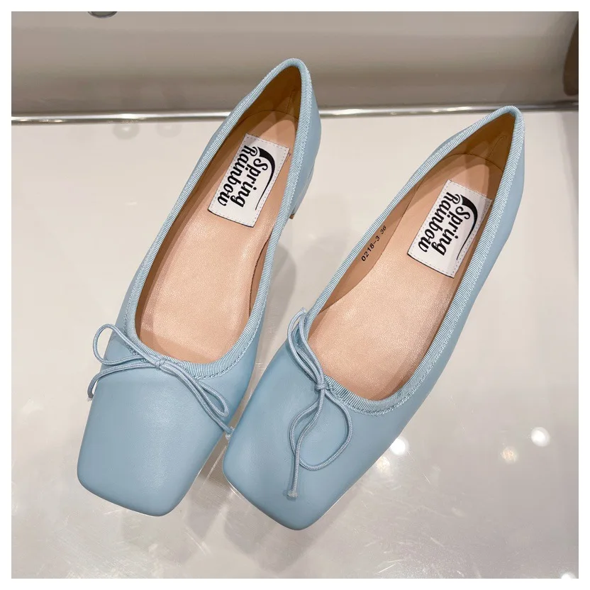 Clic Bow Knot Flats Slip On Casual Shoes Women Boat Ballet Flat Ballerina Soft M - £193.60 GBP