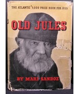 Mari Sandoz OLD JULES First edition 1935 in dj Illustrated Classic Old W... - $44.99