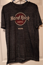 Gray Black Hard Rock Hotel Biloxi Men&#39;s Sz Large T-Shirt - £10.66 GBP