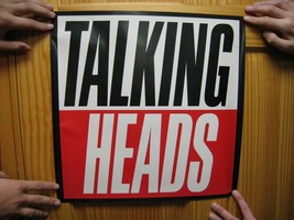 Talking Heads Poster Just The Words - $44.81