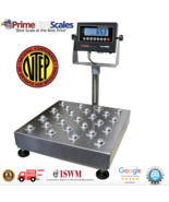 OP-915-BT NTEP Ball Top Bench Scale 18&quot;x18&quot; 400 lb x .1 lb with a 5 Yr W... - $1,768.94 CAD