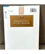 Hanes Absolutely Ultra Sheer Control Top Sandalfoot Pantyhose 707 Bisque... - $174.90 MXN