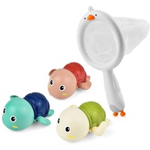 Baby Bath Toys For Toddlers 1-3, Floating Wind-Up Kids Bathtub Toys For 1 2 3 4  - £23.76 GBP
