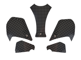 Eazi Grip 2018+ Yamaha MT-07 FZ-07 BLACK Motorcycle Traction Pad Tank Grips - £57.64 GBP