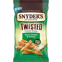 Snyder&#39;s Sour Cream &amp; Onion Twisted Pretzels 12oz (Bag of 3) - $28.99