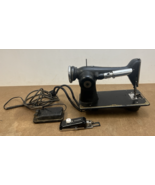 Vintage Singer Sewing Machine MODEL 101 motor light antique POTTED MOTOR 1930s - $99.99