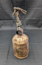 Vintage Bell Primitive Rustic Farm Cow, Goat, Sheep Bell Wood Clapper - $12.19