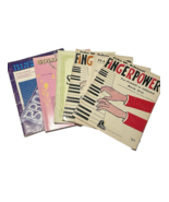 Vintage Piano Organ Flute Method Music Sheets Prep Books Lot of 6 - $18.86