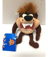 LOONEY TUNES Warner Bros Tasmanian Devil TAZ Vintage 6 1/2&quot; Plush Figure - $90.80 MXN