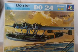 1/72 Scale Italeri, Dornier DO 24T Seaplane Model Kit #122 BN Open box - $90.00