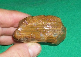 Nos Lake Superior Usa Agate Brown Root Beer Float Laker L API Dary Stone Rock Pile - £31.87 GBP