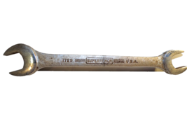 Vintage WILLIAMS Superrench 1729 5/8&quot; 3/4&quot; Double Open End Wrench Made i... - $6.77 CAD
