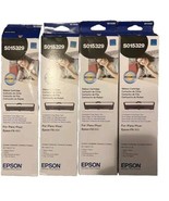 Genuine EPSON S015329 Black Printer Ribbon for LQ590 FX890 - 4 PACK - $315.15 MXN