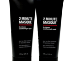 Rusk 2 Minute Masque For Intense Conditioning &amp; Repair 6 oz-2 Pack - £38.68 GBP