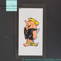 Extremely rare! Vintage Barney Rubble ceramic plate. A Flintstones collectible - £99.91 GBP