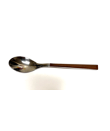 Dansk Wood and Stainless Silverware Teaspoon 6 7/8 inch Light Wear - £14.56 GBP