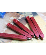 5Pcs Totem Fire Manuscript Sealing Seal Wax Sticks with Wicks Cord Wick ... - $14.95 CAD