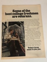 1973 United States Army vintage Print Ad Advertisement pa20 - £10.16 GBP