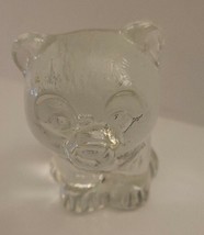 Goebel Cat/Kitten Clear Glass Figurine Paperweight - £9.54 GBP