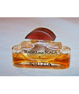 Vintage Partial Full Miniature Teatro Alla Scala Glass Bottle .17oz.-Lot 39 - $16.50