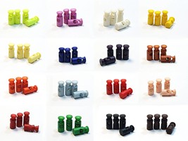 2 Pairs 4Pcs Shoe Laces Buckle Rope Cord Lace Locks Stopper Sports Run S... - $5.99