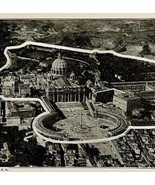 1935 The New Vatican State Boundaries Italy Religious Antique Print DWN10E - $39.99