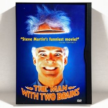 The Man With Two Brains (DVD, 1983, Full Screen)   Steve Martin  Kathleen Turner - £7.46 GBP