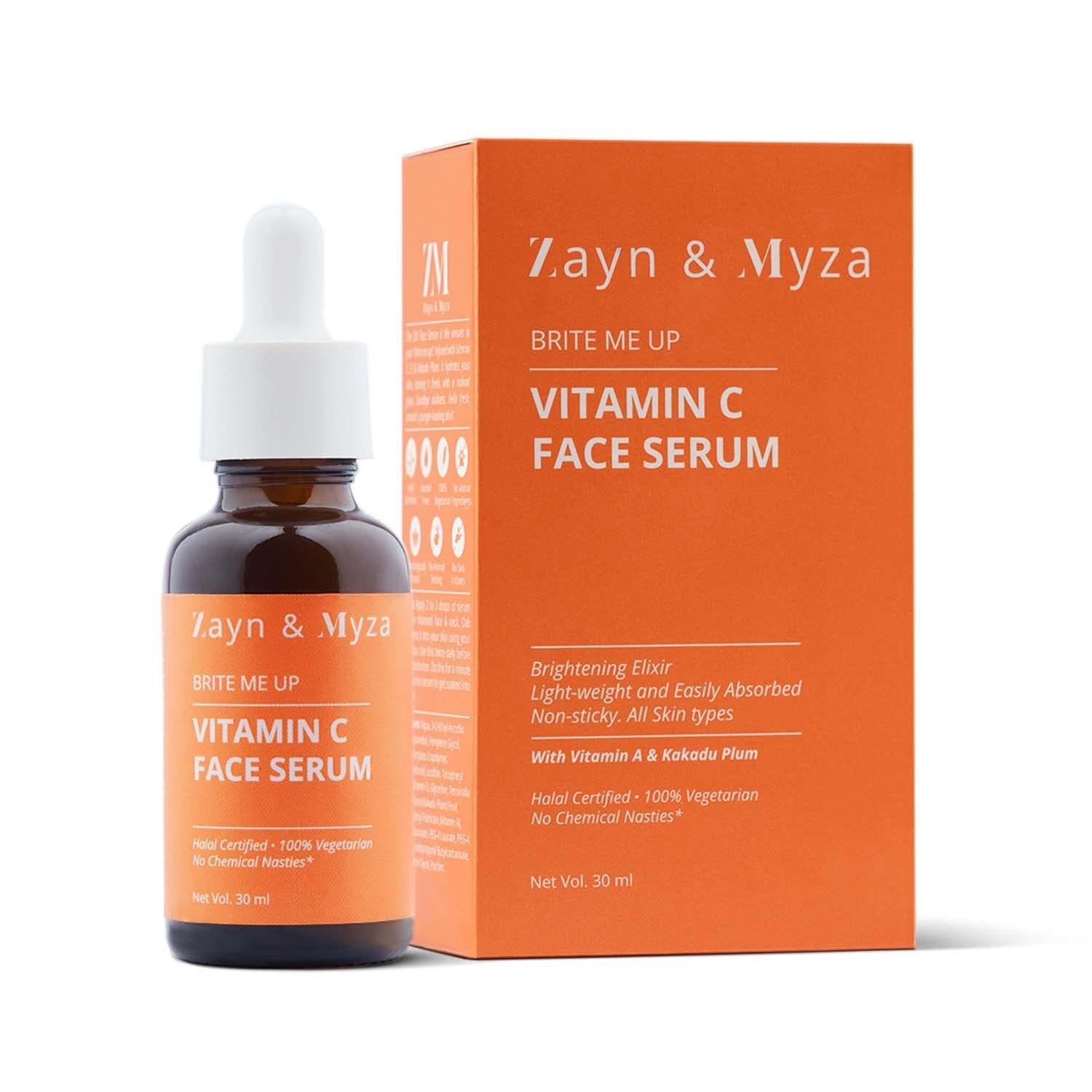 ZM Zayn & Myza Vitamin C Face Serum Brighten Dull Skin For Men & Women 30ml - $24.06