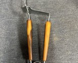 Bakelite Handle Carving Fork Serving Tool Mid Century Modern - $9.90