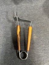 Bakelite Handle Carving Fork Serving Tool Mid Century Modern - $9.90
