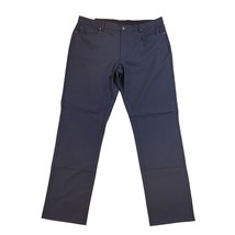New Greg Norman Mens Size 38x32 Navy Blue Pants 4 way Comfort Performance Stretc - £17.10 GBP