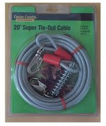 WESTMINSTER PET PRODUCTS Pet Expert 20' Super Tie-Out Cable for Large &amp; ... - $45.04