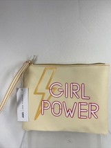 Girls Wristlet Bag Conair  7&quot; x 9&quot;  &quot;GIRL Power&quot; Sophia Joy Zip Closure ... - $72.13 MXN