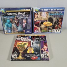 Big Fish Object Finder PC Game Lot Linda Hyde Mysteries Echoes Of Past Haunted - £14.88 GBP