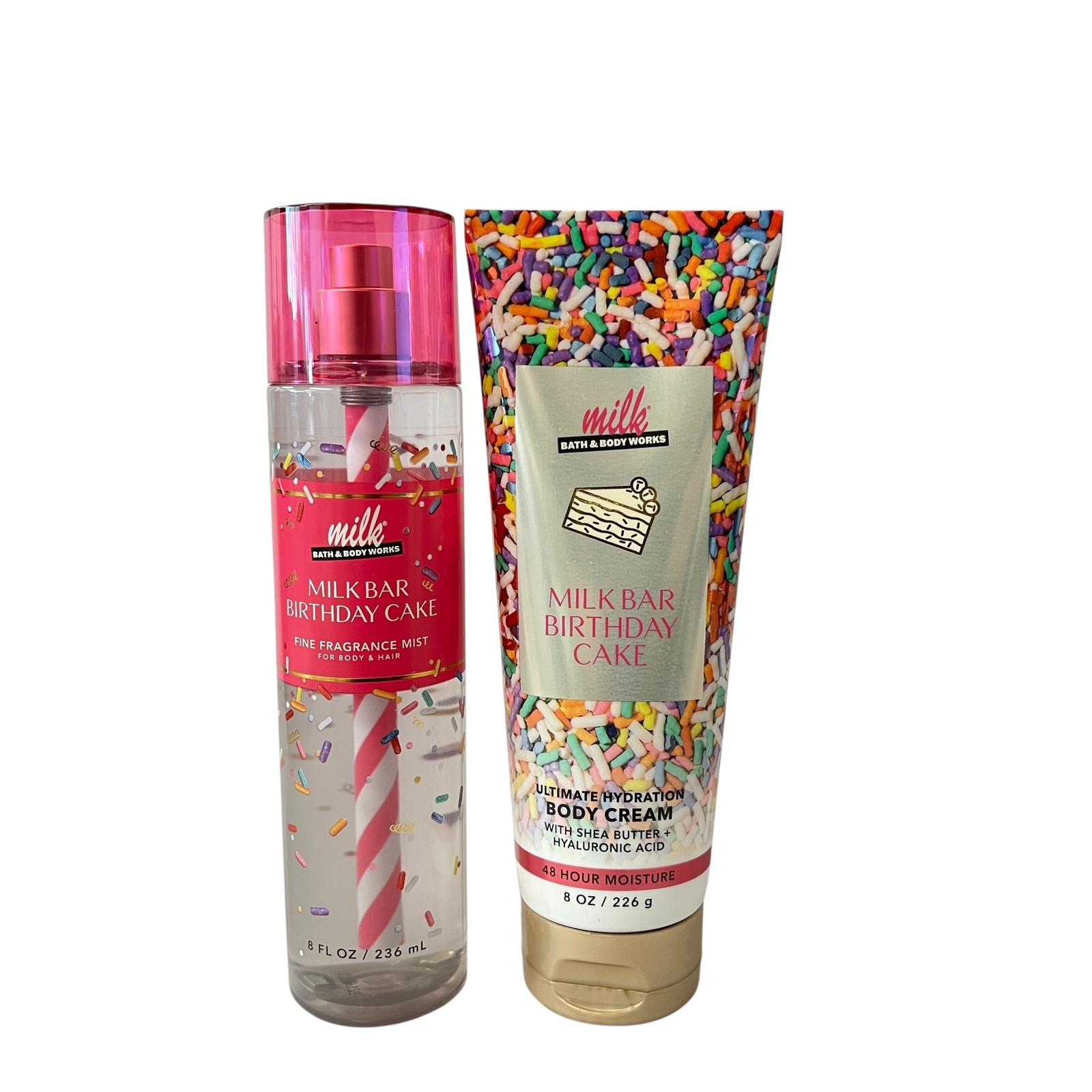Bath &amp; Body Works Milk Bar Birthday Cake Mist &amp; Body Cream - $33.66