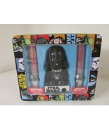 Star Wars Collectible Tin Box Darth Vader Candy Pop Sabers New Sealed - $12.11 CAD