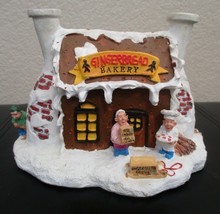 Santa&#39;s Town At The North Pole Christmas Village Gingerbread Bakery 1995 - £20.12 GBP