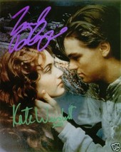 Titanic Cast Signed Autographed 8X10 Rp Photo Kate Winslet And Leonardo Dicaprio - £14.15 GBP