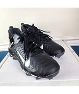 Nike Alpha Menace Shark Fastflex Black Football Cleats Size 3.5Y - $28.71