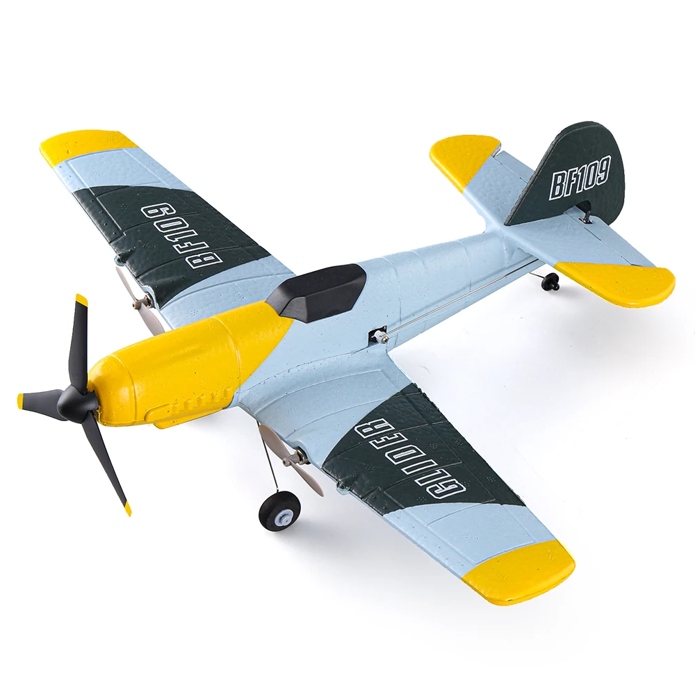 RC Airplane BF109 Fighter 2CH/3CH 2.4G Electric Aircraft Plane EPP Foam Drone - £53.96 GBP+