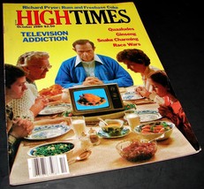 High Times Magazine Oct 1980 Tv Addiction Quaaludes Ginseng Richard Pryor 1 - £14.78 GBP
